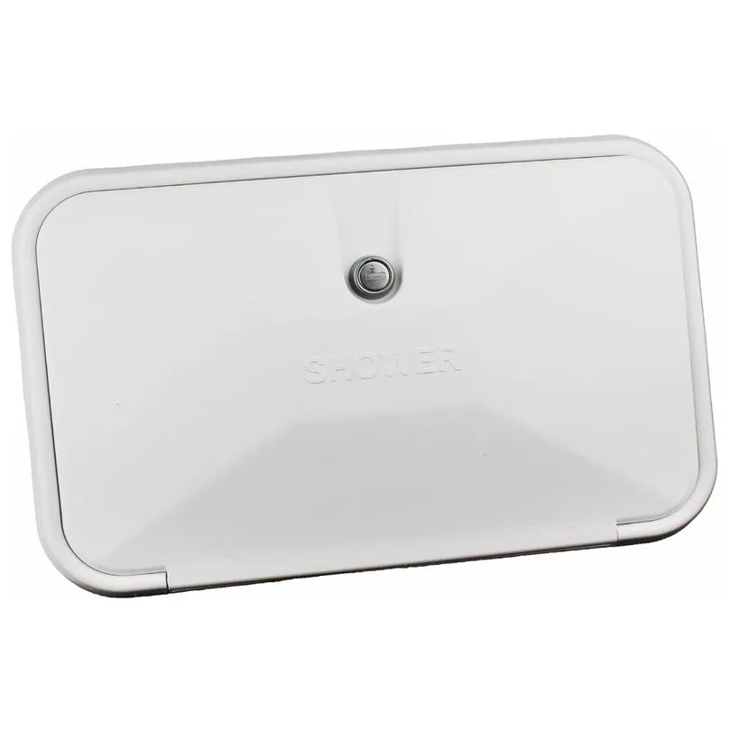 EXTERIOR SHOWER & BOX WHITE